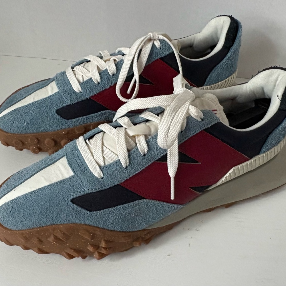 New Balance XC72 enhanced legacy spring tide sneakers blue suede US SIZE 10